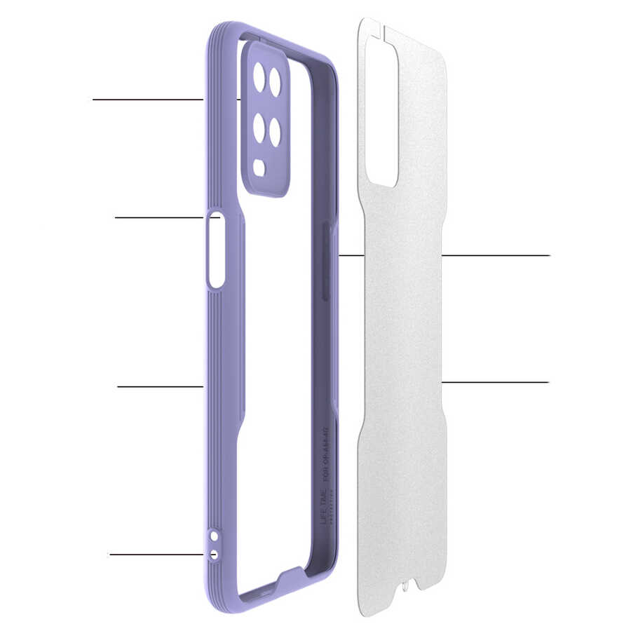 Oppo A54 4G Uyumlu Kılıf Zore Parfe Kapak - 2