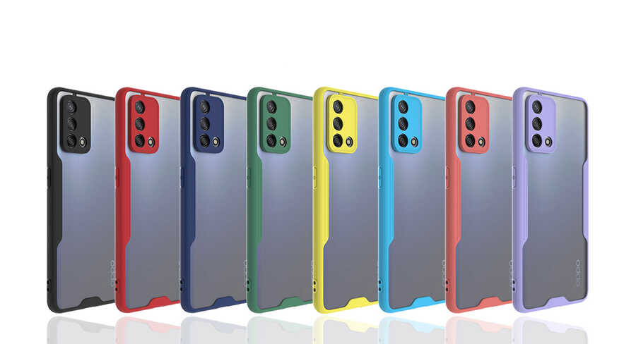 Oppo A74 4G Uyumlu Kılıf Zore Parfe Kapak - 1