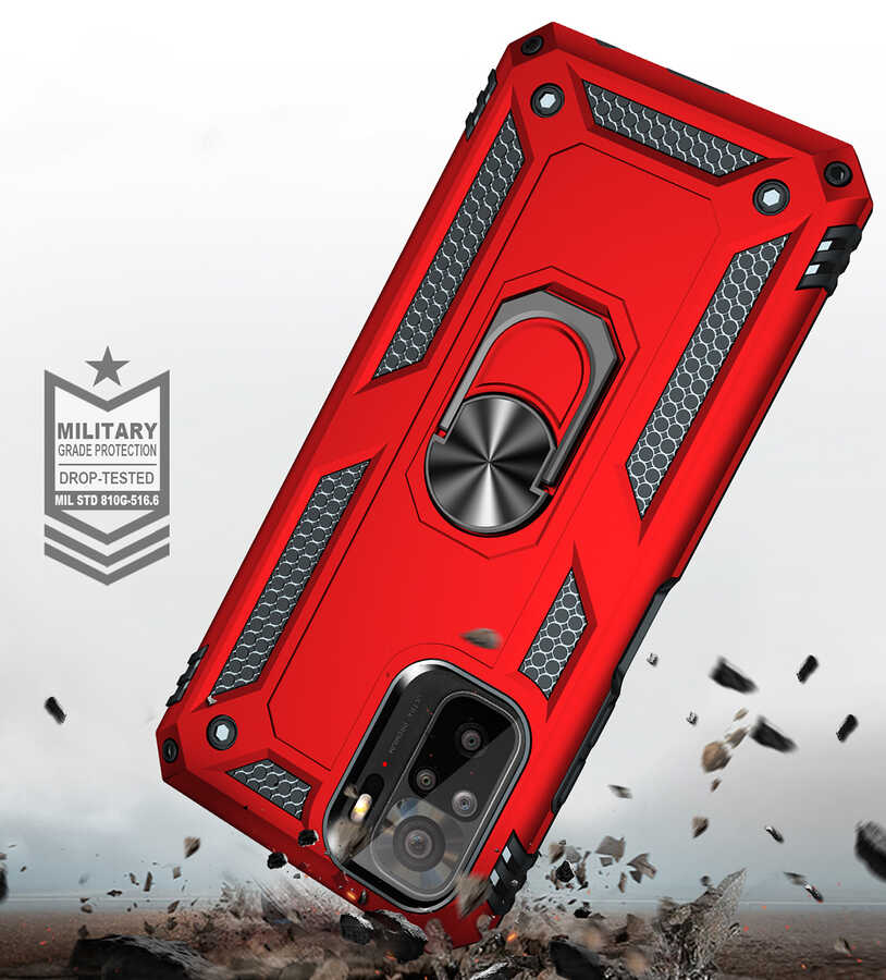 Xiaomi Redmi Note 10S Uyumlu Kılıf Zore Vega Kapak - 6