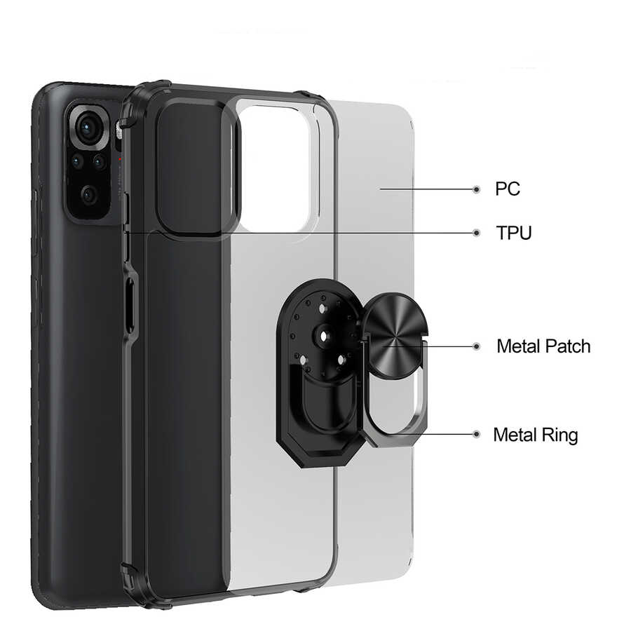 Xiaomi Redmi Note 10 Uyumlu Kılıf Zore Mola Kapak - 6