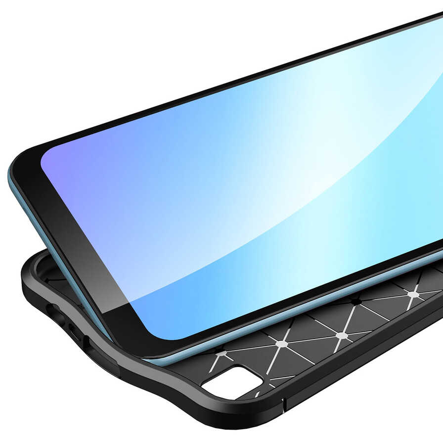 Realme C21 Uyumlu Kılıf Zore Niss Silikon Kapak - 1