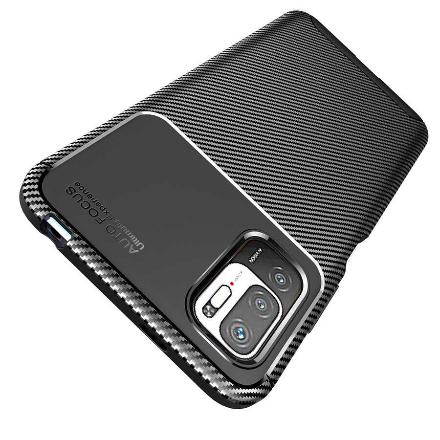 Xiaomi Redmi Note 10 5G Uyumlu Kılıf Zore Negro Silikon Kapak - 6