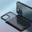 Apple iPhone 12 Pro Max Uyumlu Kılıf Wlons H-Bom Kapak - 1