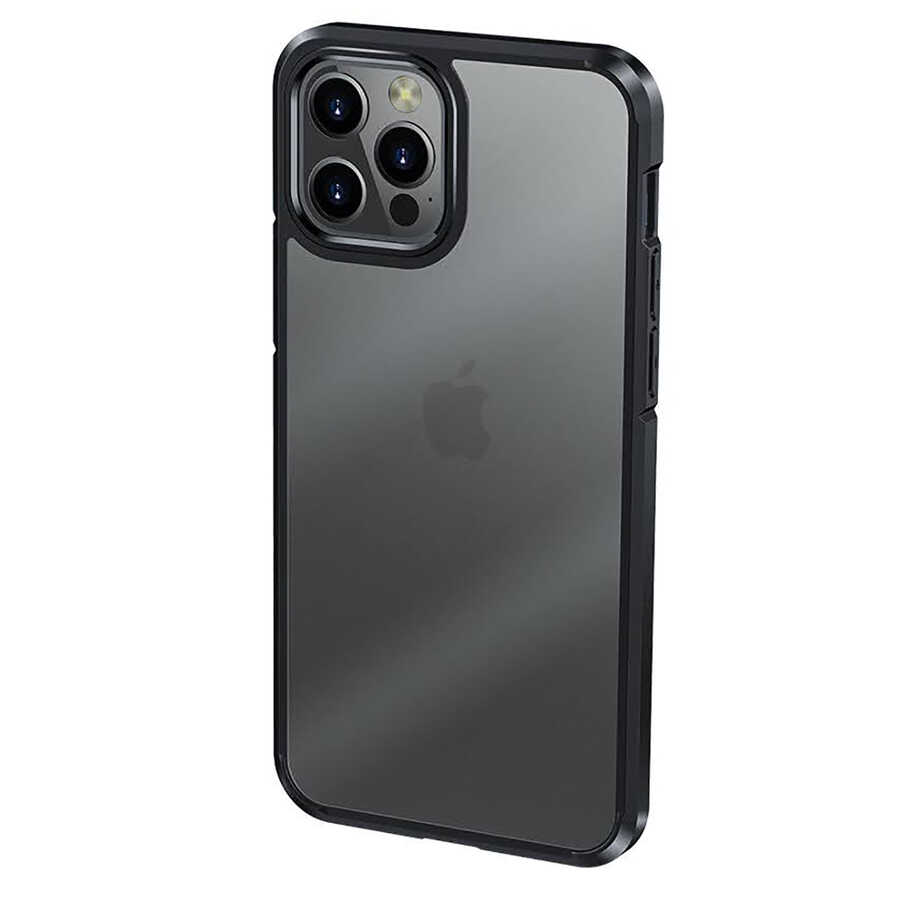 Apple iPhone 12 Pro Max Uyumlu Kılıf Wlons H-Bom Kapak - 10