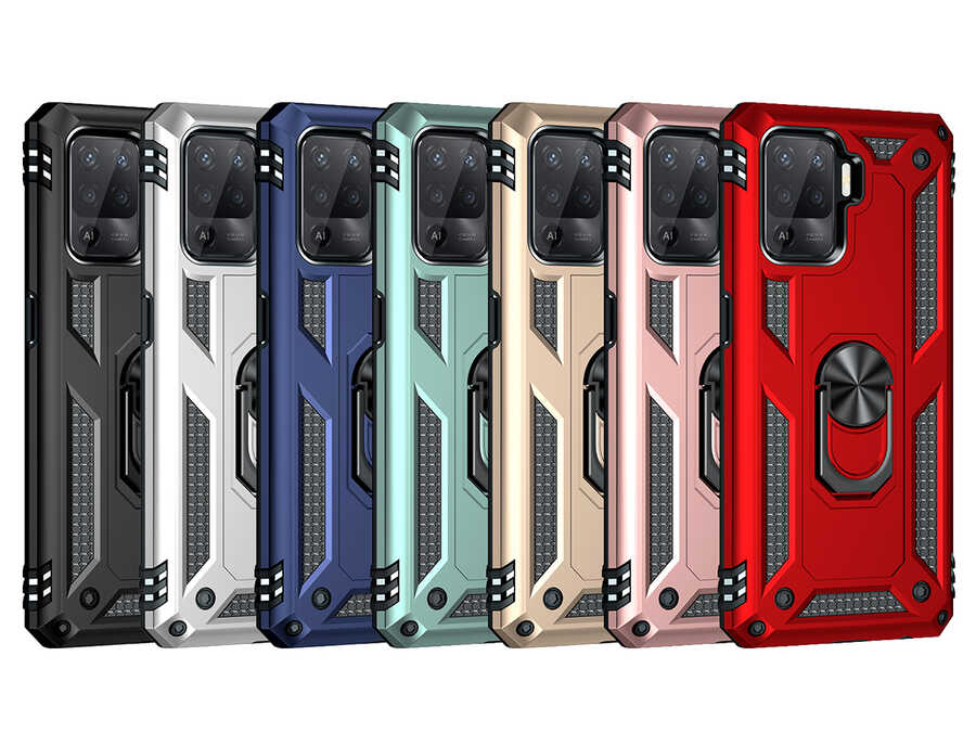 Oppo Reno 5 Lite Uyumlu Kılıf Zore Vega Kapak - 6
