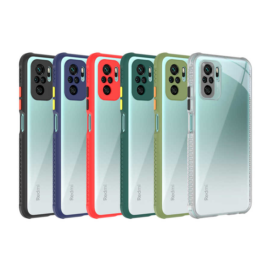 Xiaomi Redmi Note 10 Uyumlu Kılıf ​​Zore Kaff Kapak - 8
