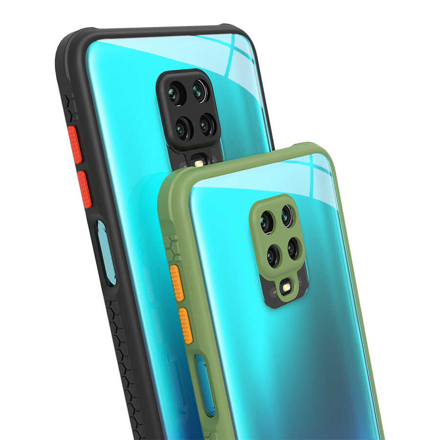 Xiaomi Redmi Note 9 Pro Uyumlu Kılıf ​​Zore Kaff Kapak - 5