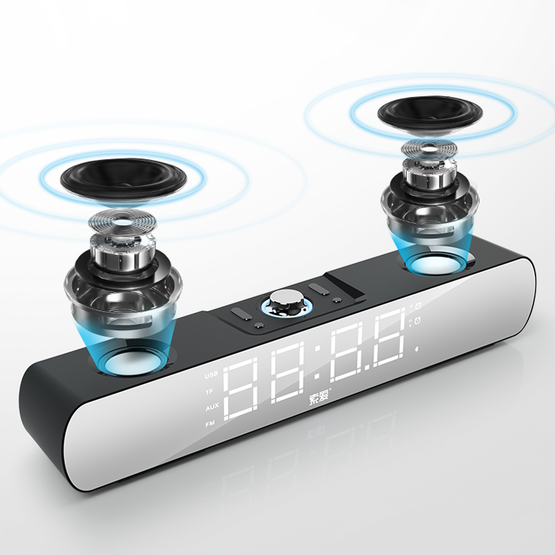 Soaiy SH16 Multifunctional Bluetooth Speaker Hoparlör - 6