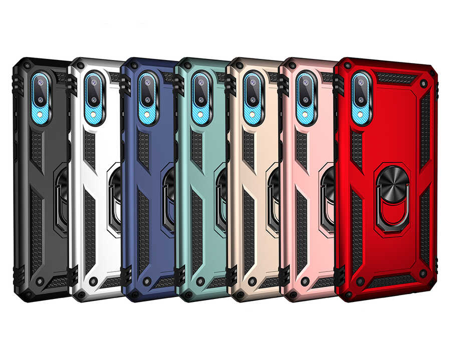 Samsung Galaxy A02 Uyumlu Kılıf Zore Vega Kapak - 1