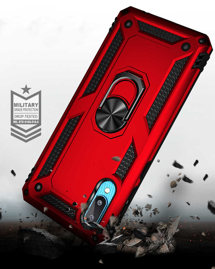 Samsung Galaxy A02 Uyumlu Kılıf Zore Vega Kapak - 5