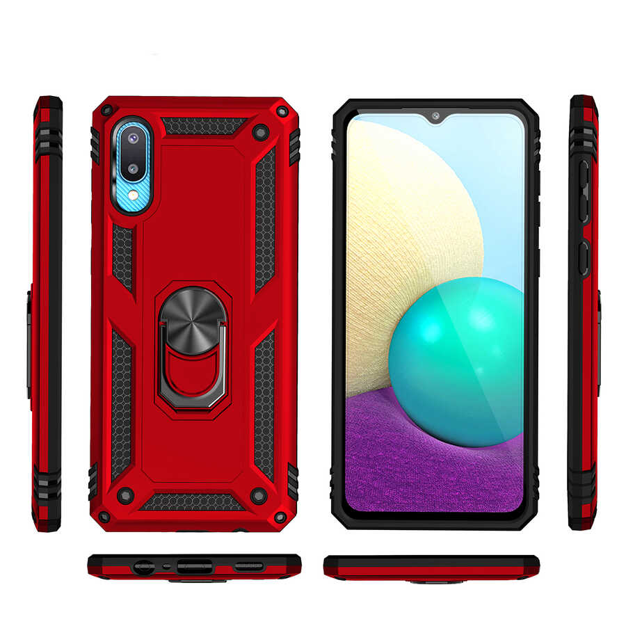 Samsung Galaxy A02 Uyumlu Kılıf Zore Vega Kapak - 6