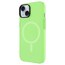 Apple iPhone 15 Uyumlu Kılıf Zore Magsafe Şarj Özellikli Buzlu Transparan C-Pro Sert Kapak - 5