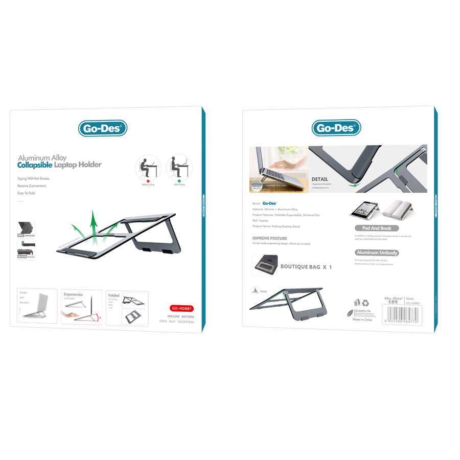 Go Des GD-HD887 Laptop Standı - 2