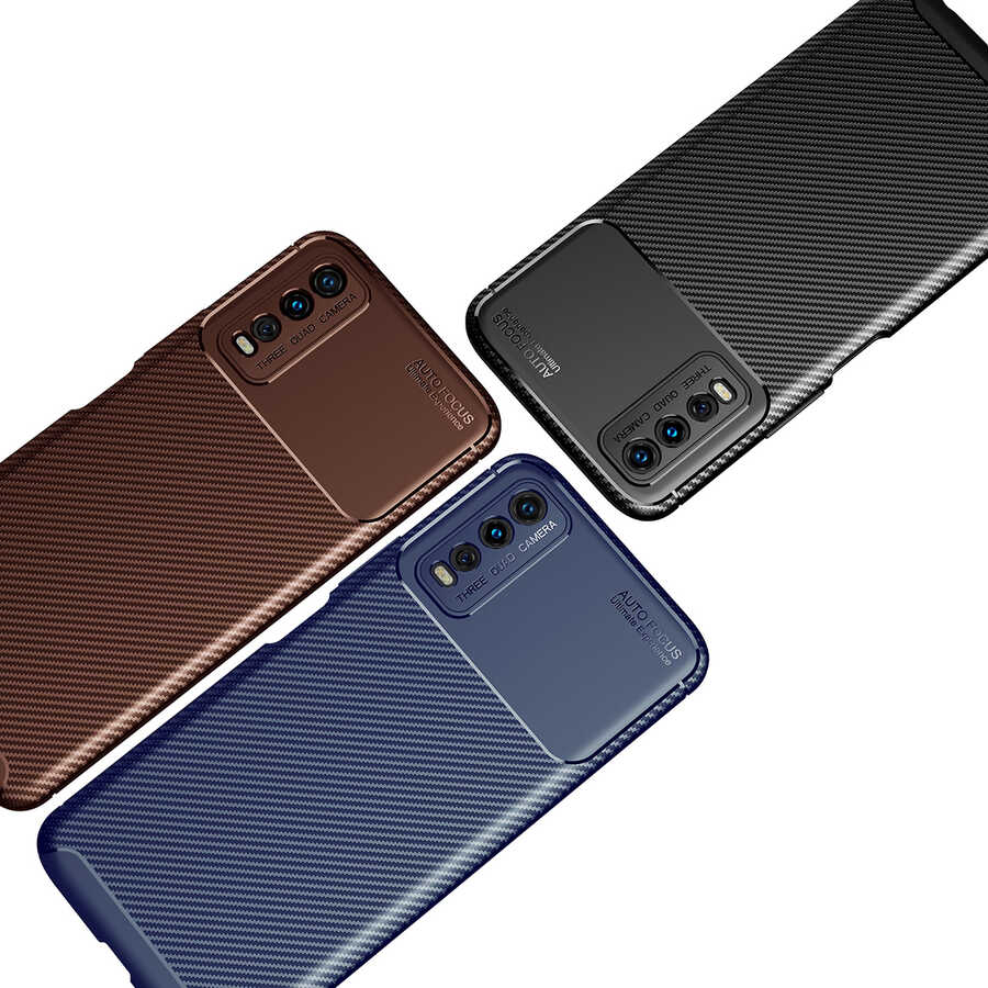 Vivo Y20S Uyumlu Kılıf Zore Negro Silikon Kapak - 9