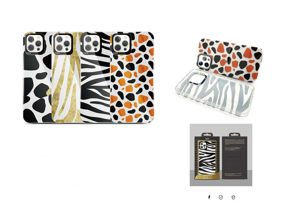 Apple iPhone 12 Uyumlu Kılıf Kajsa Animal Kapak - 3