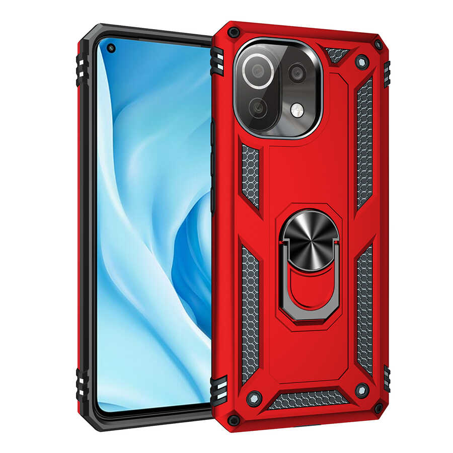 Xiaomi Mi 11 Lite Uyumlu Kılıf Zore Vega Kapak - 1