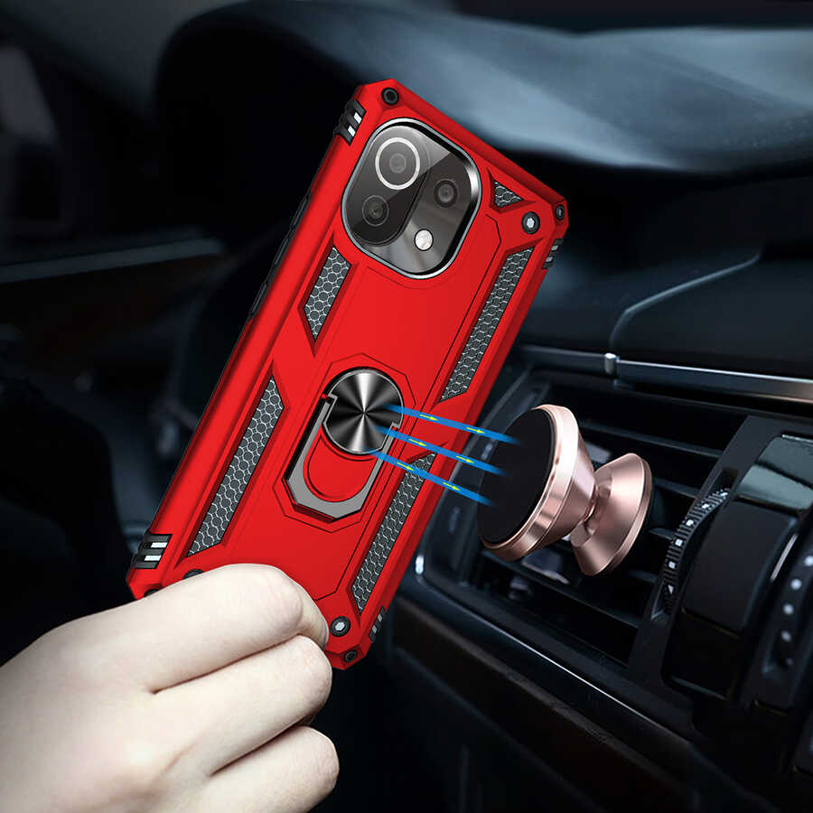 Xiaomi Mi 11 Lite Uyumlu Kılıf Zore Vega Kapak - 5