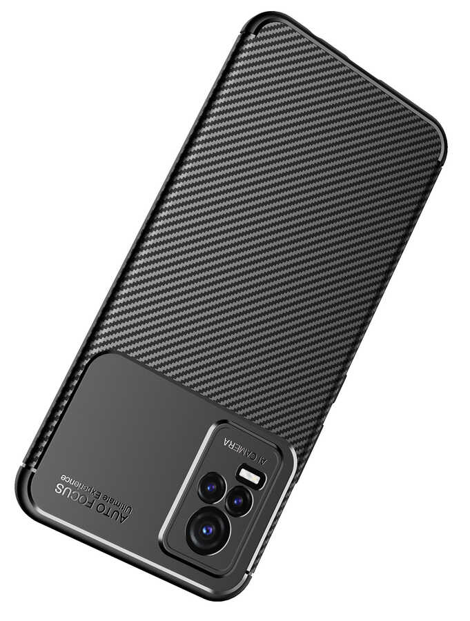 Vivo V21E Uyumlu Kılıf Zore Negro Silikon Kapak - 3