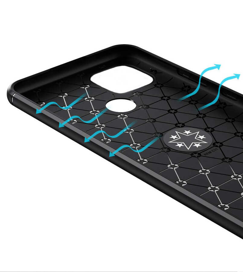 Realme C25 Uyumlu Kılıf Zore Ravel Silikon Kapak - 6