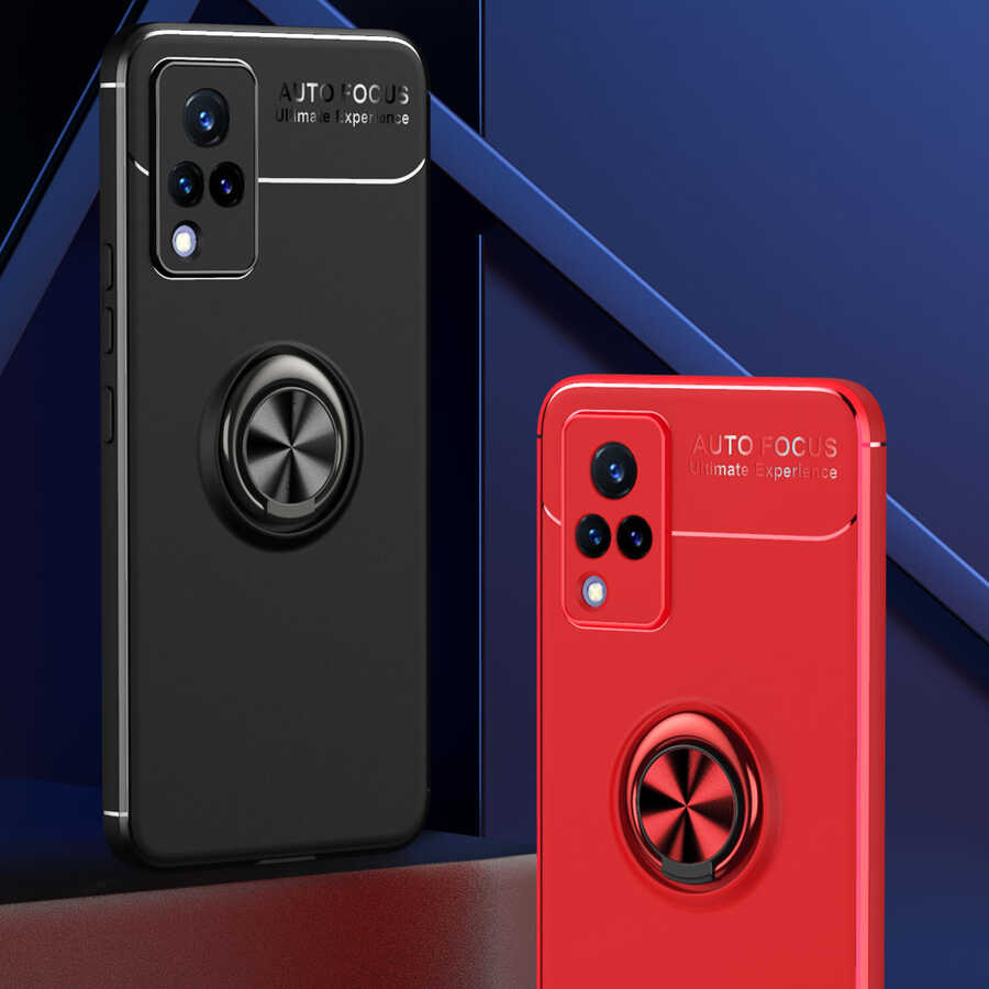 Vivo V21 Uyumlu Kılıf Zore Ravel Silikon Kapak - 2