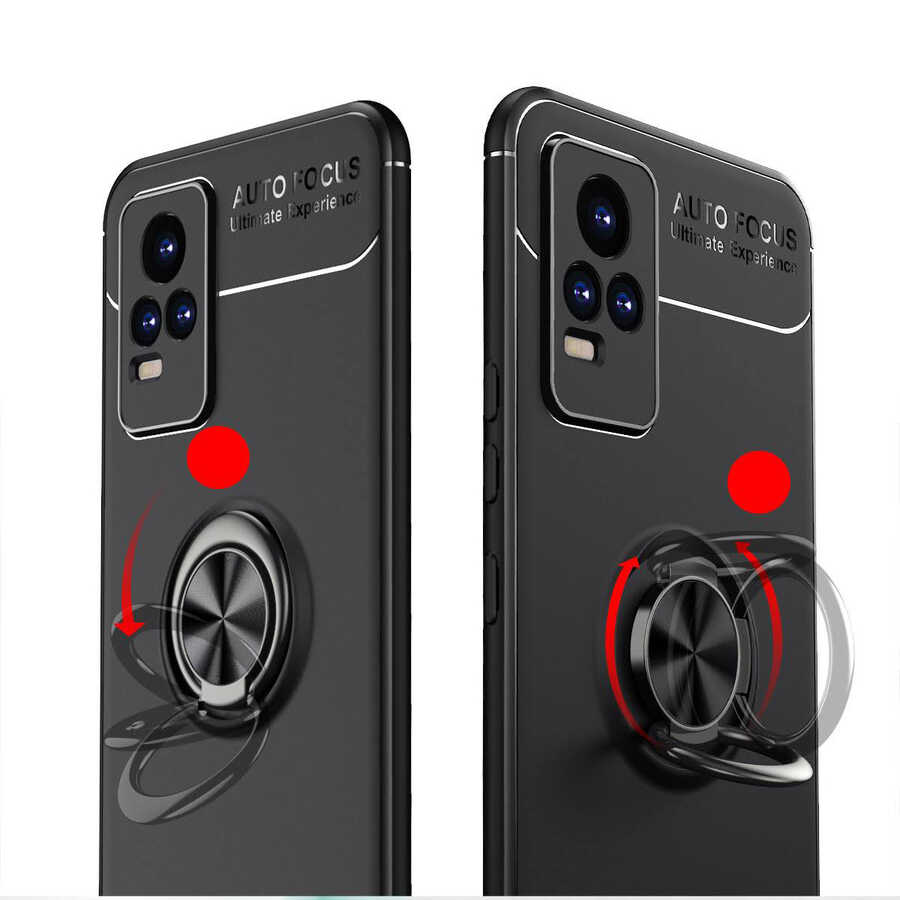 Vivo V21E Uyumlu Kılıf Zore Ravel Silikon Kapak - 4