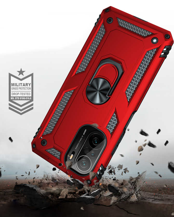 Xiaomi Mi 11i Uyumlu Kılıf Zore Vega Kapak - 6
