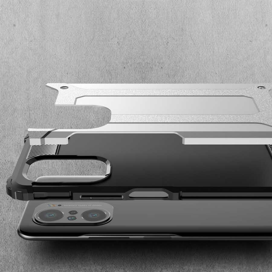 Xiaomi Mi 11i Uyumlu Kılıf Zore Crash Silikon Kapak - 3