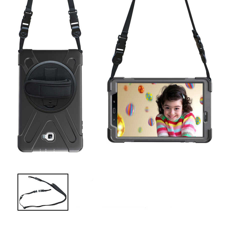 Samsung Galaxy Tab A T580 10.1 Uyumlu Zore Defender Tablet Silikon - 3