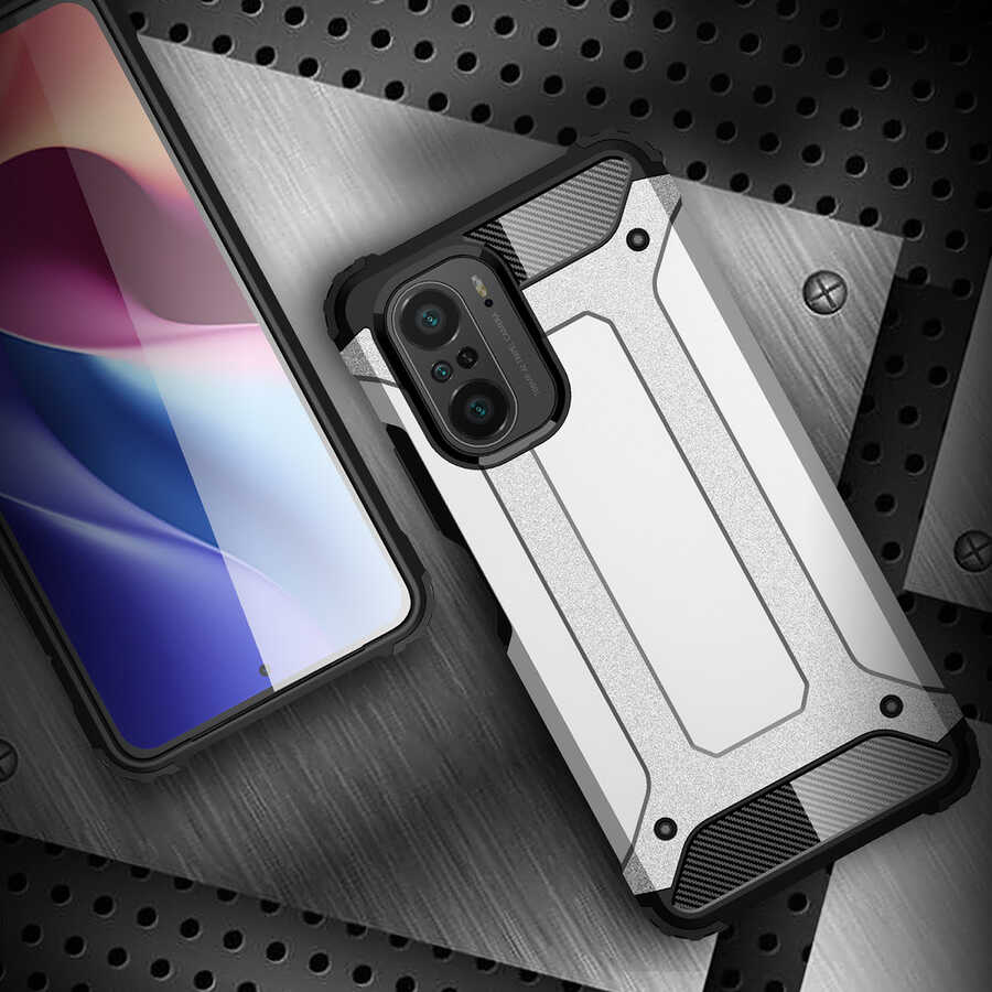 Xiaomi Mi 11i Uyumlu Kılıf Zore Crash Silikon Kapak - 8