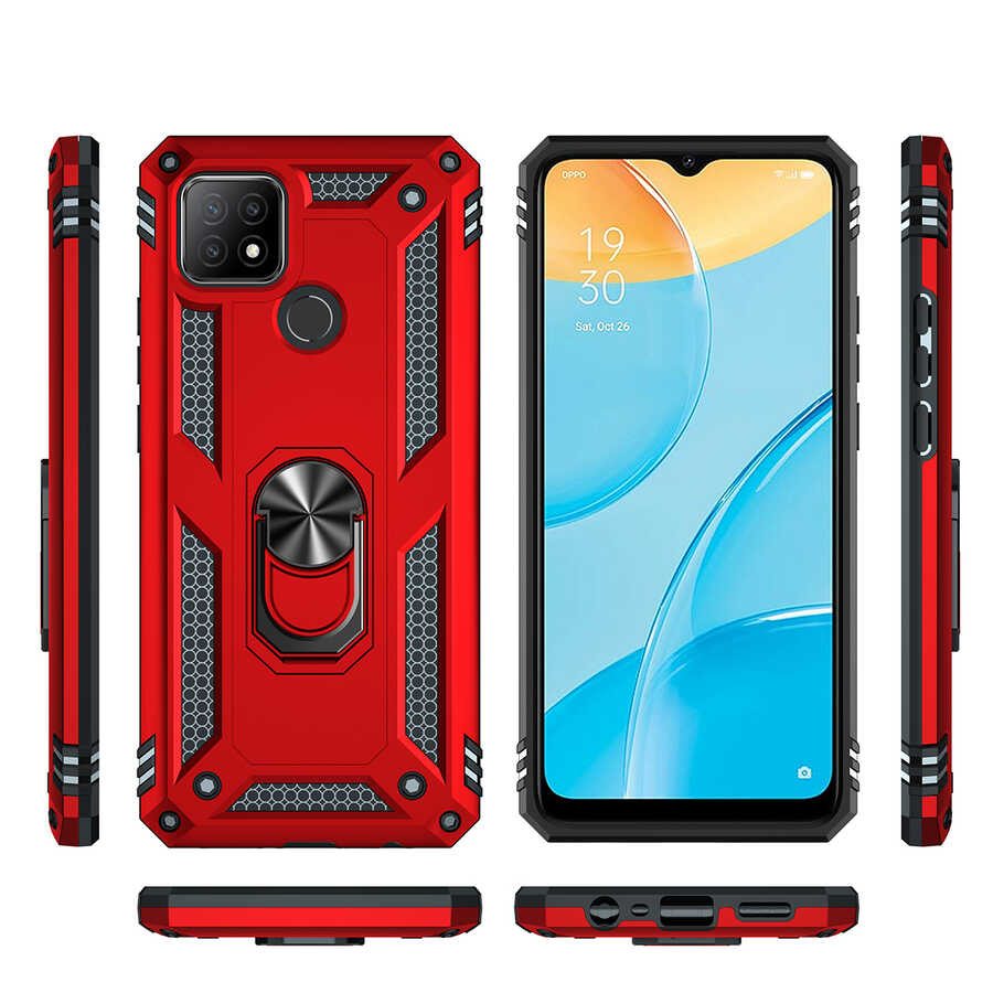 Oppo A15S Uyumlu Kılıf Zore Vega Kapak - 2