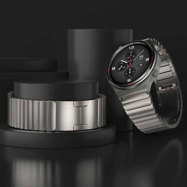 Huawei Honor Magic 2 46mm Uyumlu KRD-35 22mm Metal Kordon - 2