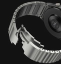 Huawei Honor Magic 2 46mm Uyumlu KRD-35 22mm Metal Kordon - 5