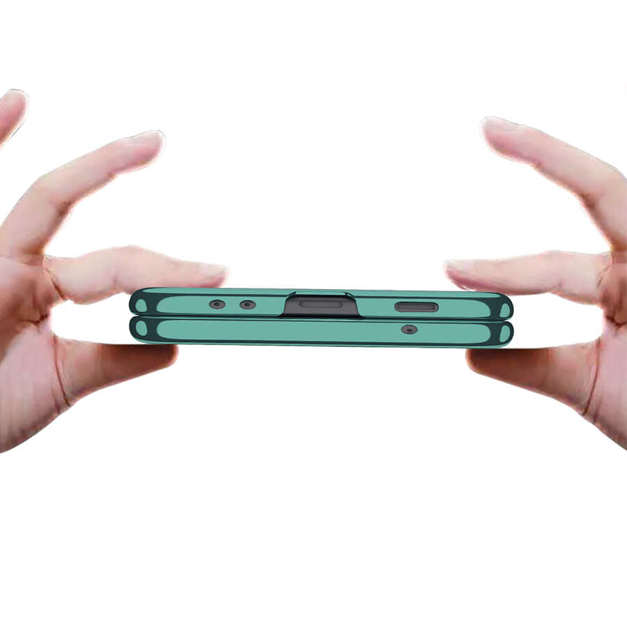 Samsung Galaxy Z Flip 3 Uyumlu Kılıf Zore Kıpta Kapak - 7