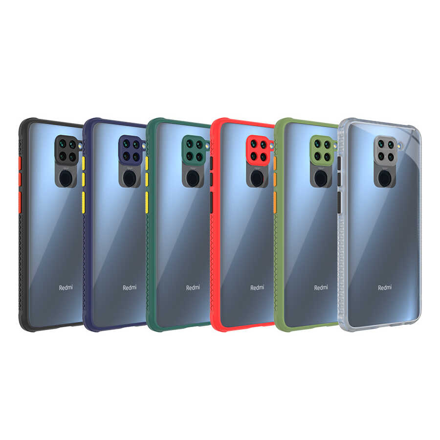 Xiaomi Redmi Note 9 Uyumlu Kılıf ​​Zore Kaff Kapak - 2