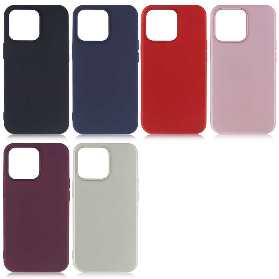 Apple iPhone 13 Pro Uyumlu Kılıf Zore Premier Silikon Kapak - 1