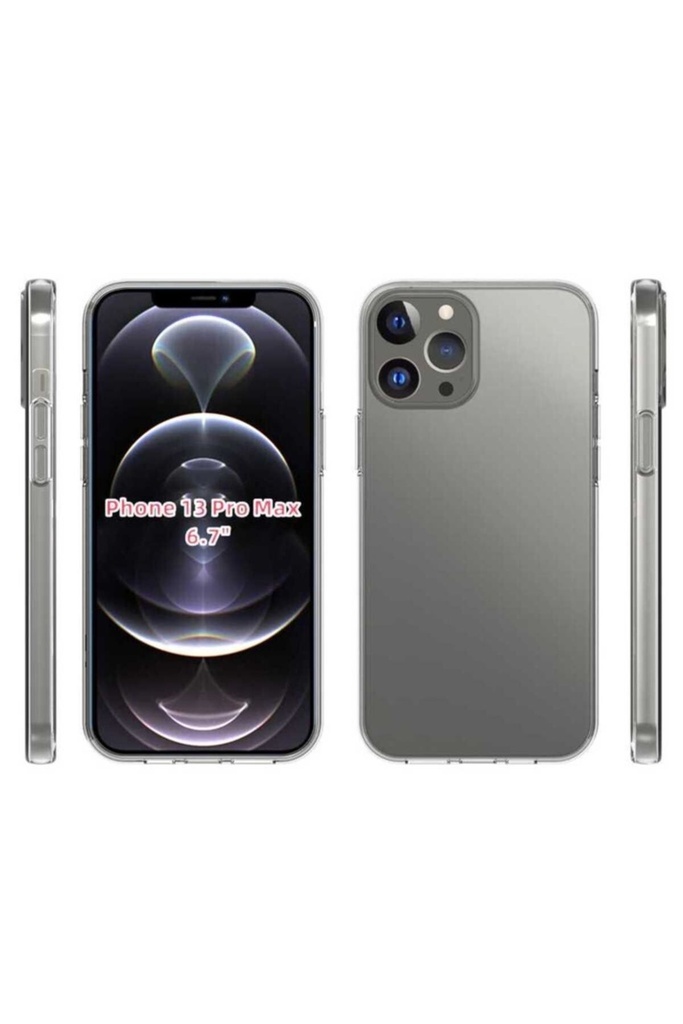 Apple iPhone 13 Pro Max Uyumlu Kılıf Zore Süper Silikon Kapak