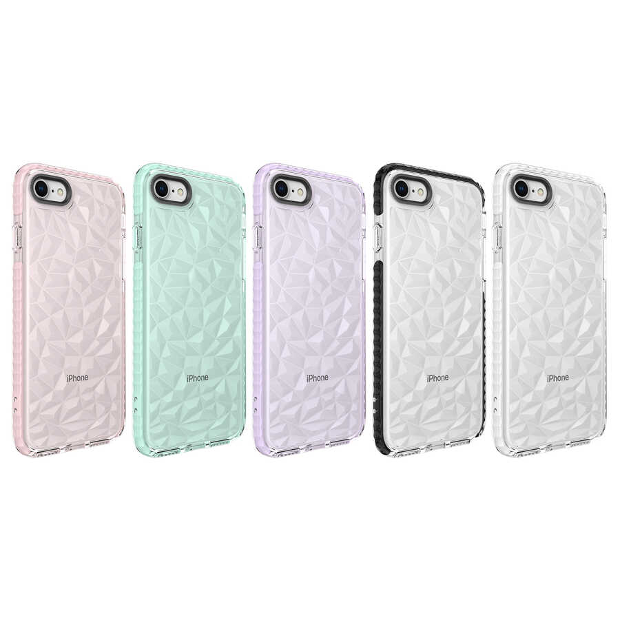 Apple iPhone 8 Uyumlu Kılıf Zore Buzz Kapak - 1
