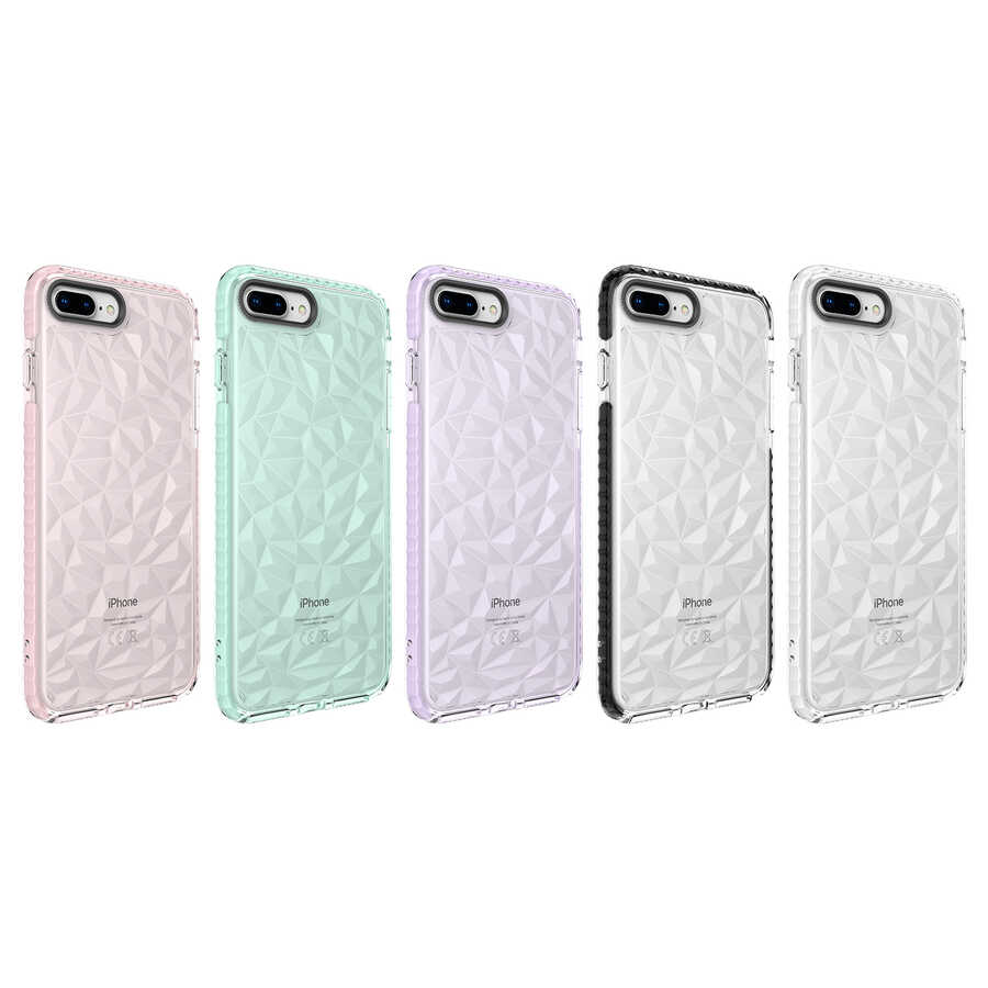 Apple iPhone 8 Plus Uyumlu Kılıf Zore Buzz Kapak - 1