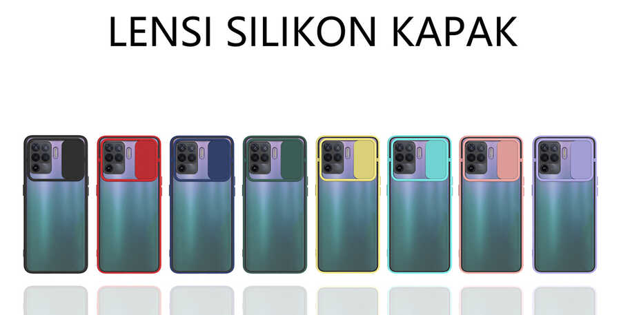 Oppo Reno 5 Lite Uyumlu Kılıf Zore Lensi Kapak - 2
