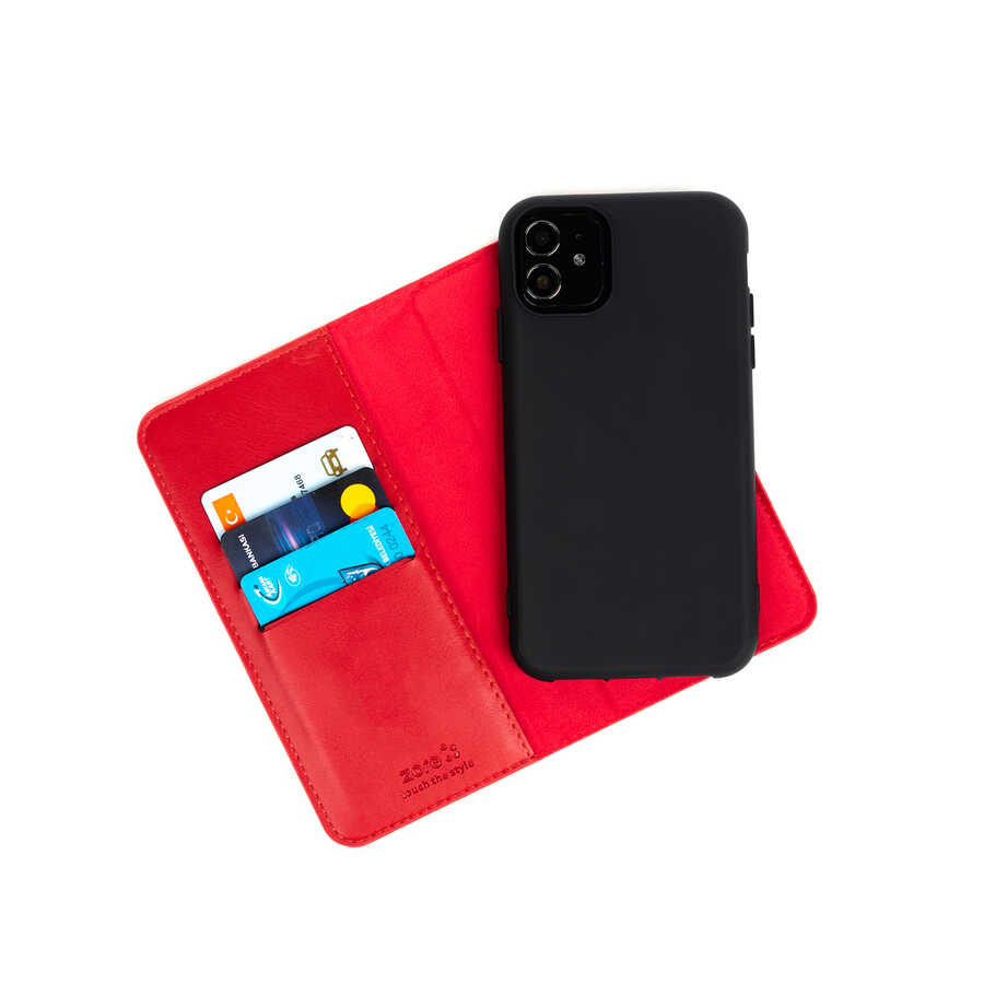 Apple iPhone 12 Pro Max Uyumlu Kılıf Zore Multi Cüzdan Kılıf - 6