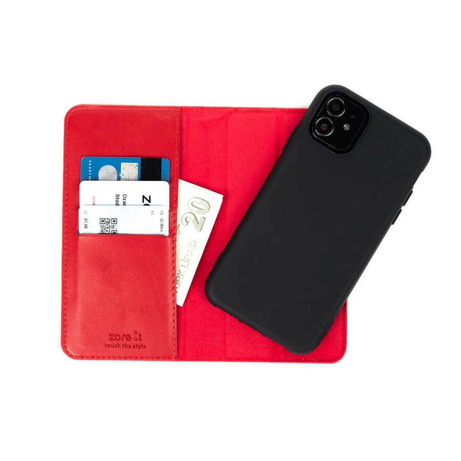 Apple iPhone 12 Pro Max Uyumlu Kılıf Zore Multi Cüzdan Kılıf - 7