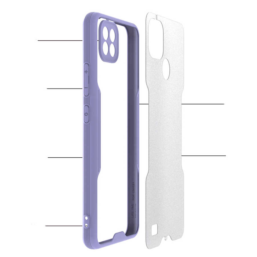 Realme C21 Uyumlu Kılıf Zore Parfe Kapak - 2