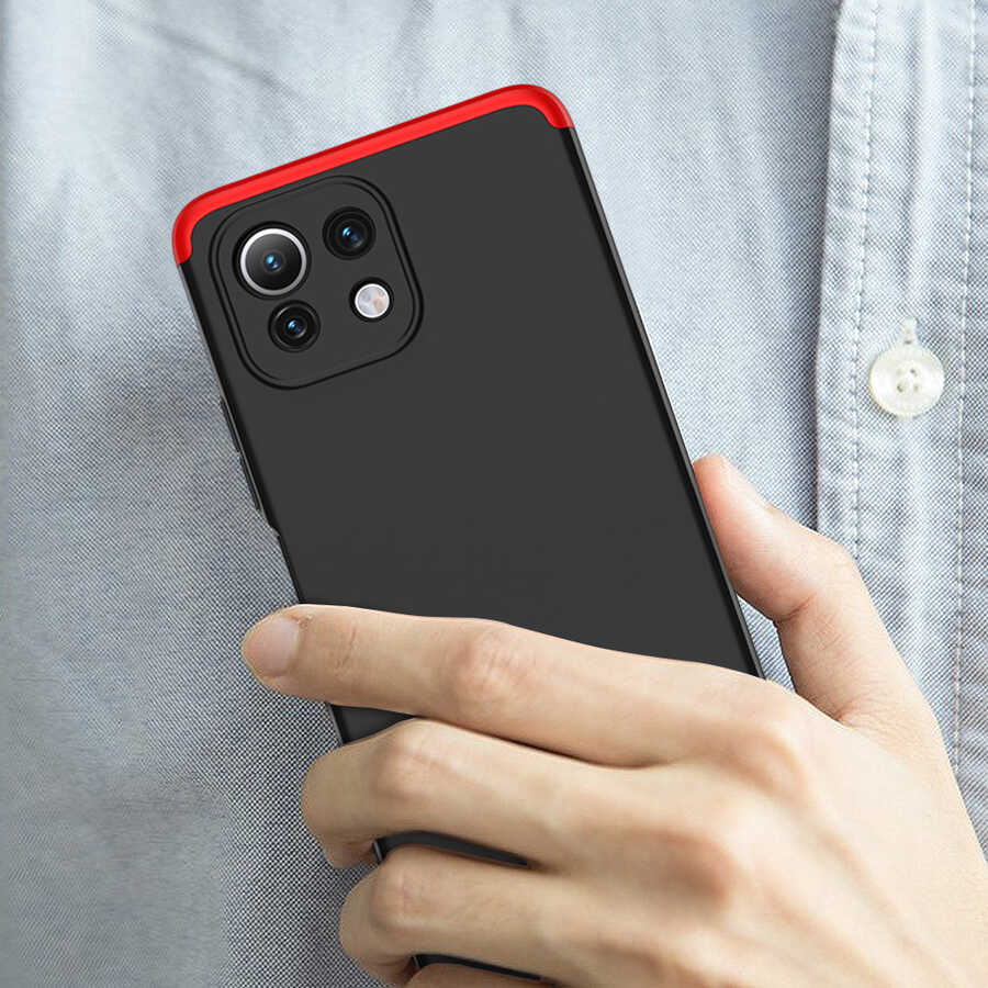 Xiaomi Mi 11 Lite Uyumlu Kılıf Zore Ays Kapak - 6