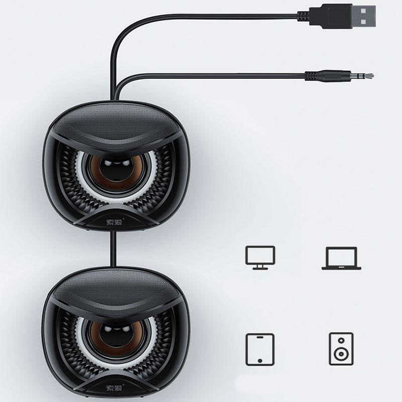 Soaiy SA-A9 Usb Speaker Hoparlör - 2