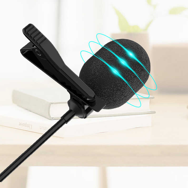 Soaiy MK3 Type-C Canlı Yayın Yaka Mikrofonu - 1