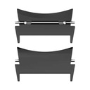 Samsung Galaxy Watch 4 40mm Uyumlu 20mm Metal Kordon Dönüştürücü - 4