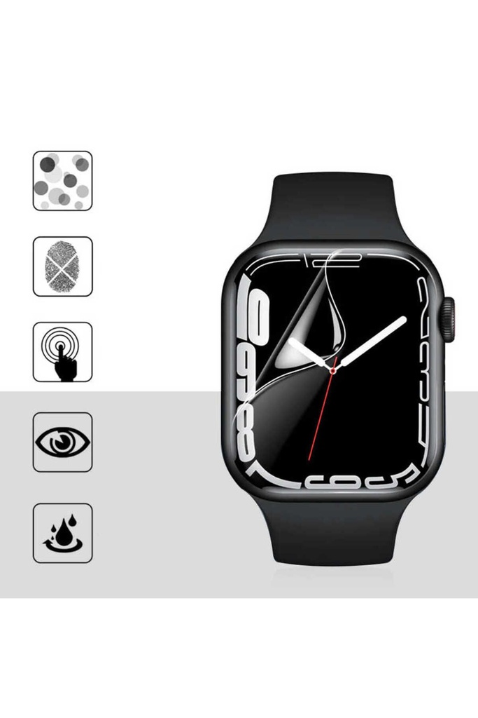 Apple Watch 7 45mm Uyumlu Zore Narr Tpu Body Ekran Koruyucu