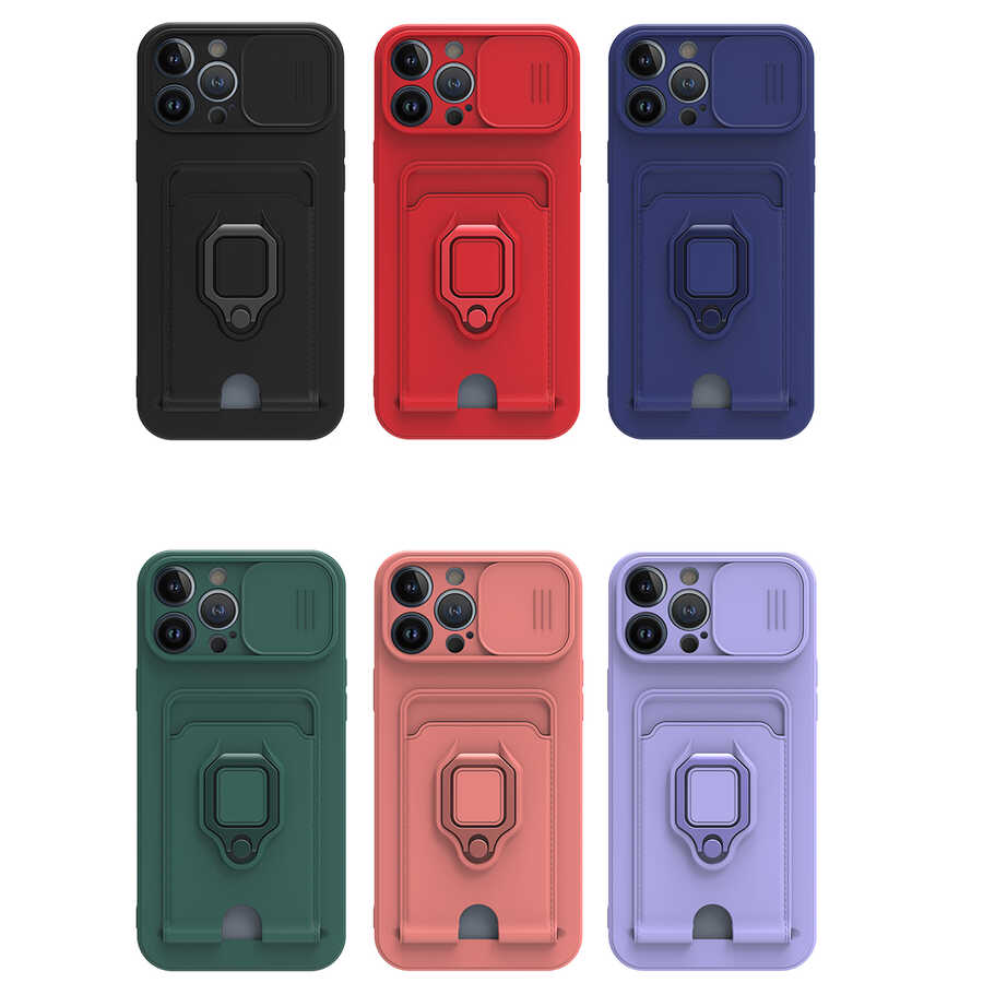 Apple iPhone 13 Pro Max Uyumlu Kılıf ​Zore Pelit Kapak - 5