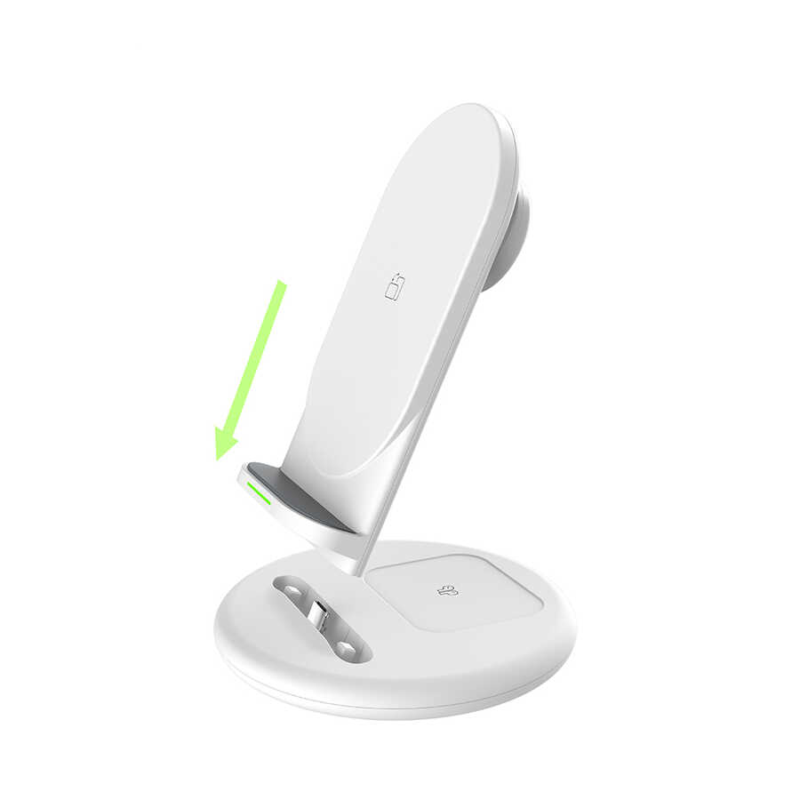 Wiwu Power Air 3 in 1 Kablosuz Şarj Standı - 4