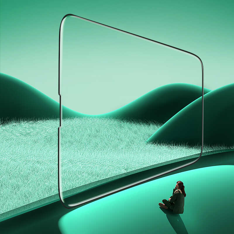 Apple iPhone 13 Pro Uyumlu ​​​​Benks V Pro Green Light Ekran Koruyucu - 5